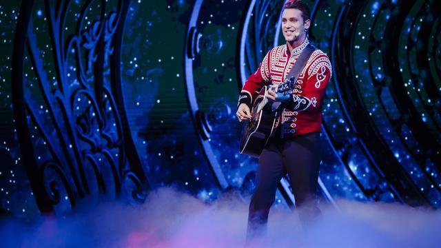 Bastian Baker (ici au cirque Knie) a fêté ses 10 ans de carrière. [KEYSTONE - Michael Buholzer]