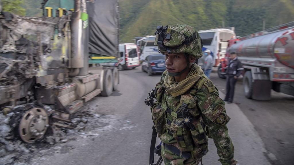 La Suisse va servir d'intermédiaire pour les pourparlers de paix en Colombie [AFP - Schneyder Mendoza]