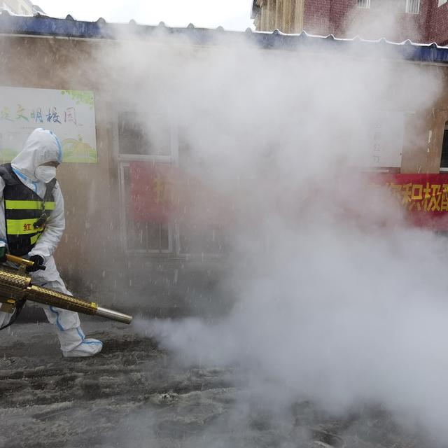 La ville de Changchun a été mise sous cloche. [Keystone/AP - Chinatopix]