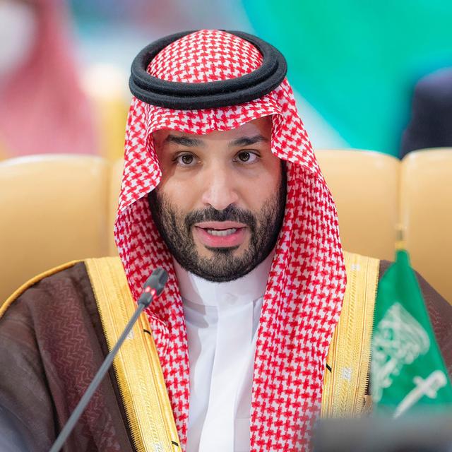 Mohammed Ben Salmane à Riyad en octobre 2021. [Saudi Royal Palace/Keystone - Bandar Aljaloud]