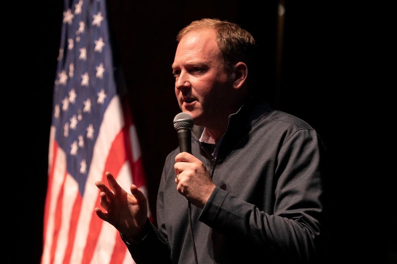 Le membre du Congrès de New York et candidat républicain au poste de gouverneur de New York, Lee Zeldin. [reuters - Jeenah Moon]