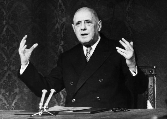 Charles de Gaulle. [Keystone/Str]