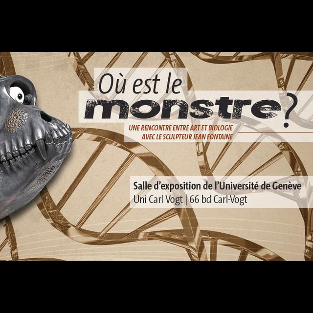 L'exposition "Où est le monstre?" se tient dans à Genève. [mhn/Unige]