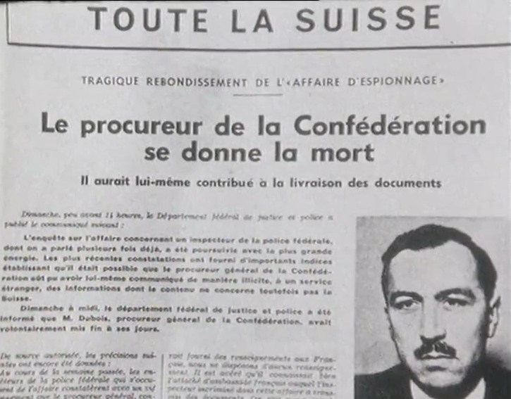 Le procureur de la Confédération René Dubois, impliqué dans une affaire d'espionnage de l'ambassade d'Egypte.