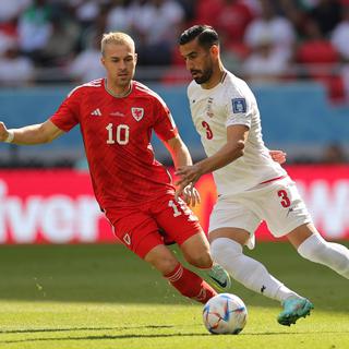 Coupe du monde de football, le Pays de Galles affronte l'Iran. [EPA/Keystone - Friedemann Vogel]