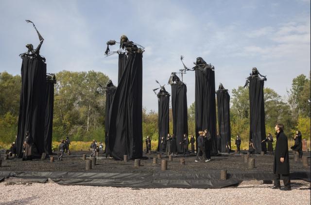 Le mémorial de Babi Yar, à Kiev. [Ukrainian Presidential Press Office/AP/Keystone]