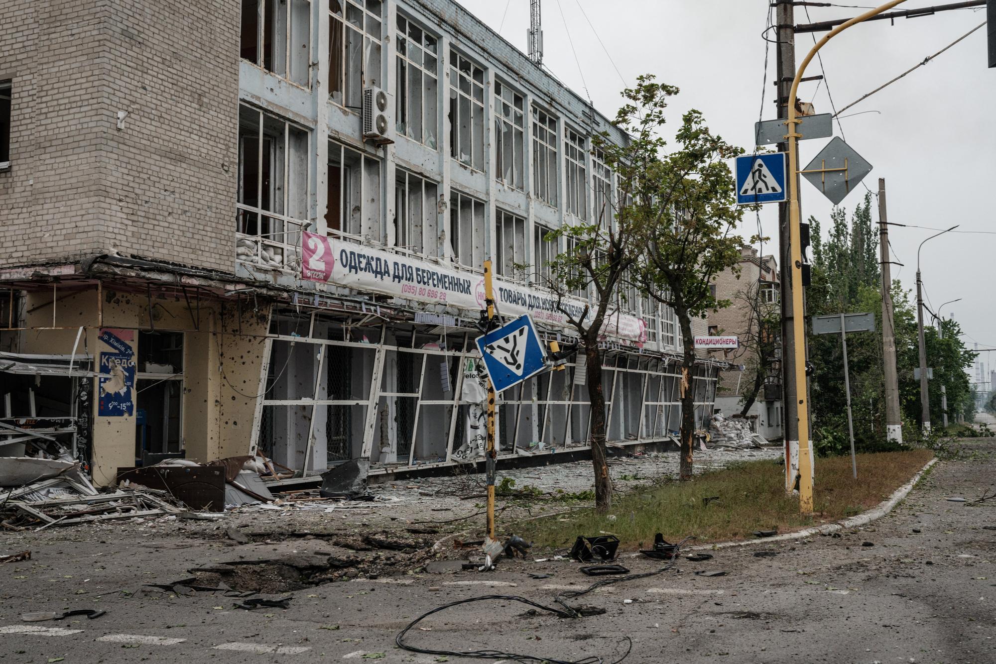 Severodonetsk, nouvel épicentre de la guerre en Ukraine. [afp - Yasuyoshi Chiba]