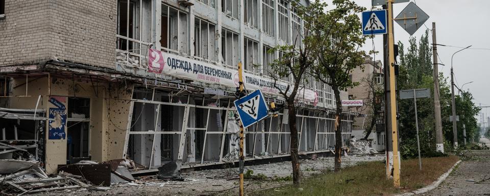 Severodonetsk, nouvel épicentre de la guerre en Ukraine. [afp - Yasuyoshi Chiba]