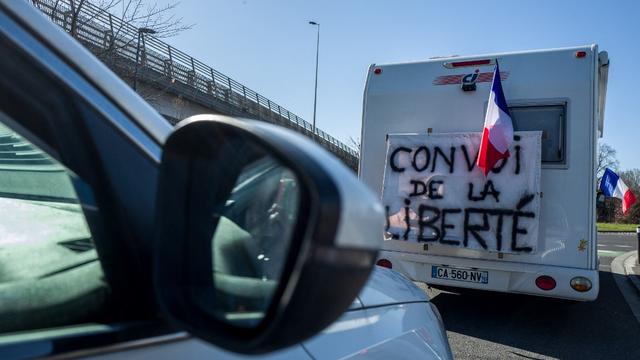 Les "convois de la liberté" sont partis des quatre coins de la France. [afp - Frederic Scheiber]