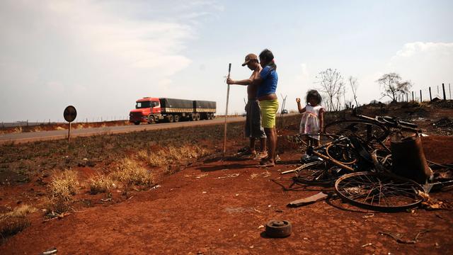 Dans le sud du Brésil aussi, la déforestation fait des ravages écologiques et humains (image d'archive). [Reuters - Lunae Parracho]