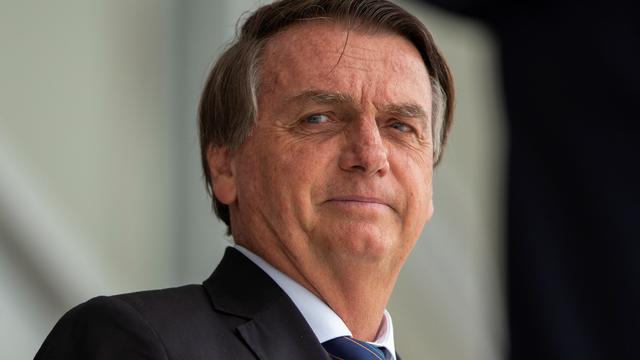 Le président brésilien Jair Bolsonaro a pu quitter l'hôpital. [EPA - Joedson Alves]