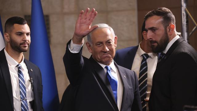 Benjamin Netanyahu a à nouveau remporté les élections israéliennes. [Keystone/AP Photo - Oren Ziv]