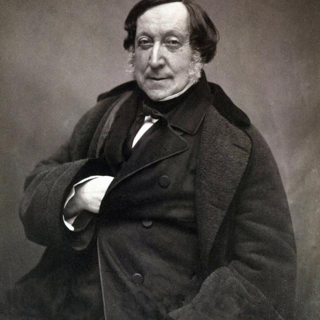 Gioachino (Antonio) Rossini (1792-1868), compositeur italien. [AFP - Nadar / ©Collection Leemage]