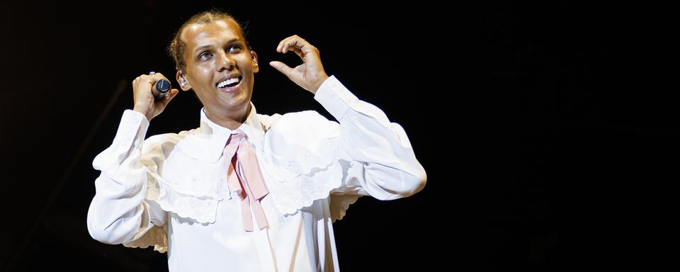 Stromae à Paléo, dimanche 24.07.2022. [Keystone - Stromae à Paléo, dimanche 24.07.2022.]