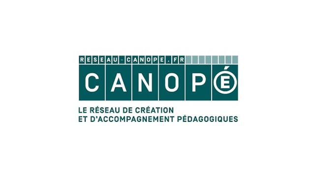 Canopé, le réseau de création et d'accompagnement pédagogique du ministère français de l'Éducation nationale. [République française - reseau-canope.fr]