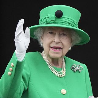 La reine Elizabeth II lors de son jubilé en juin. [afp - Frank Augstein]