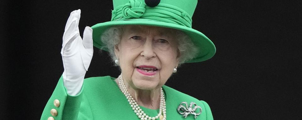 La reine Elizabeth II lors de son jubilé en juin. [afp - Frank Augstein]