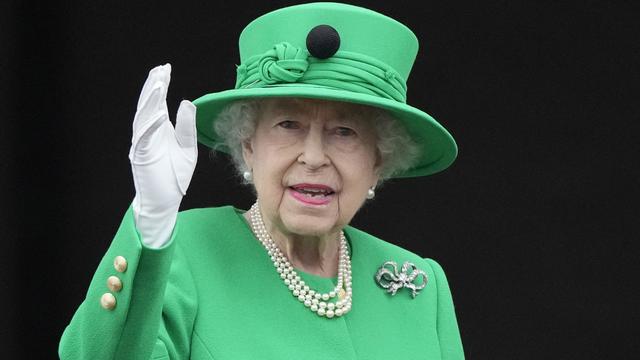 La reine Elizabeth II lors de son jubilé en juin. [afp - Frank Augstein]