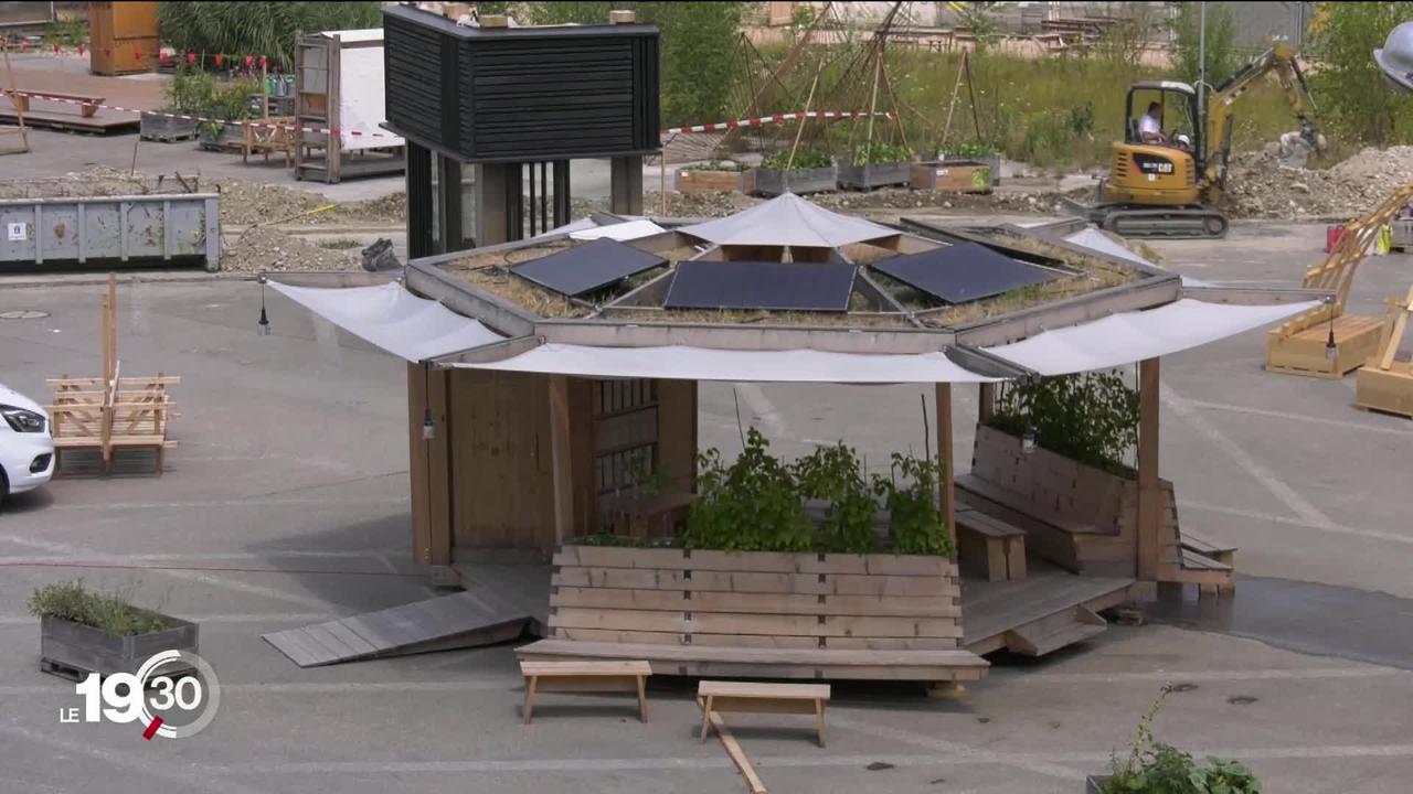 La ville de Fribourg teste un pavillon climatique pour lutter contre les îlots de chaleur urbains