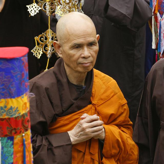 Mort de l'influent moine bouddhiste Thich Nhat Hanh au Vietnam. [AP Photo]