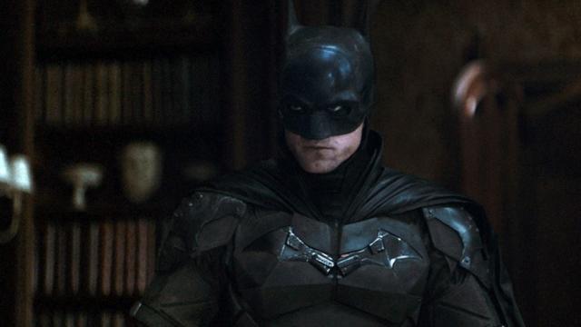 Image de "The Batman" (2022) incarné par Robert Pattinson dans le film de Matt Reeves. [AFP - Warner Bros. - DC Entertainment / Collection ChristopheL]