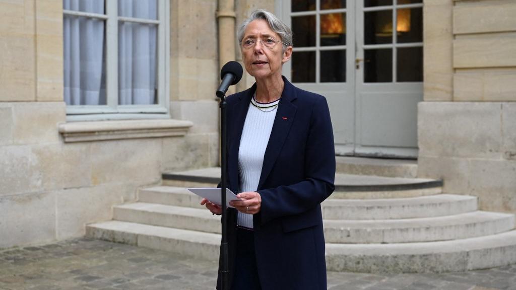 Elisabeth Borne fixe les trois "urgences" du gouvernement français [AFP - Emmanuel Dunand]