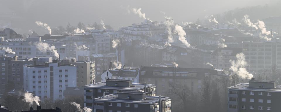 L'empreinte carbone des ménages suisses a reculé de 4% entre 2000 et 2019. [Keystone - Anthony Anex]