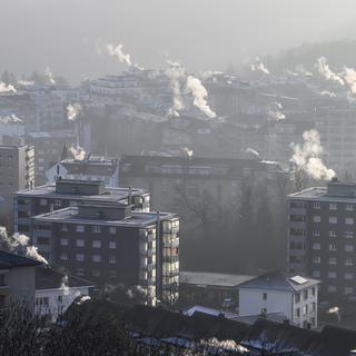 L'empreinte carbone des ménages suisses a reculé de 4% entre 2000 et 2019. [Keystone - Anthony Anex]