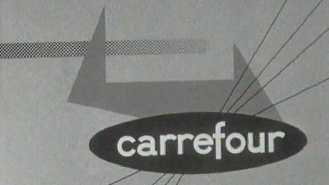 Le générique de l'émission Carrefour en 1961. [RTS]