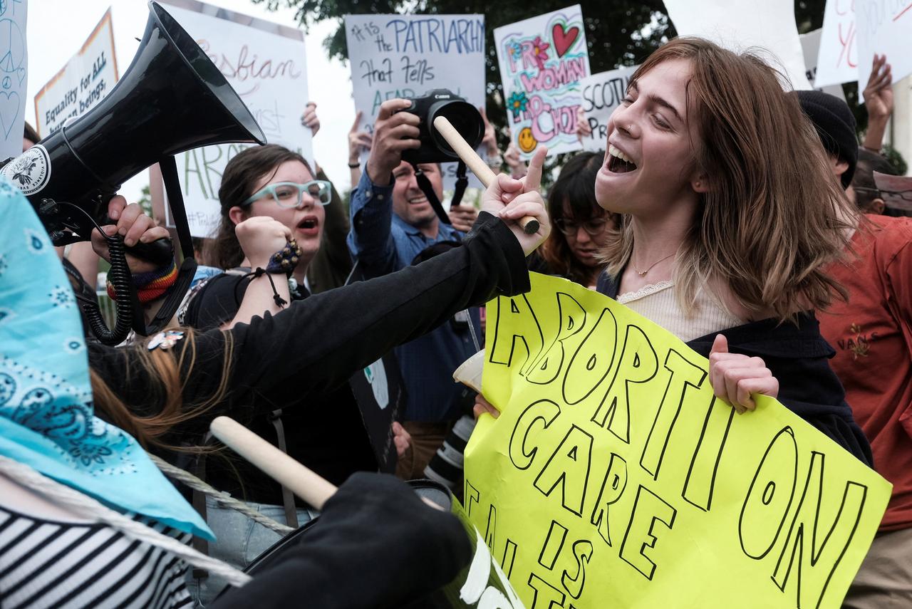 Aux Etats-Unis, la lutte entre conservateurs et progressistes au sujet du droit à l'avortement est extrêmement vive. [Reuters - Michael A. McCoy]