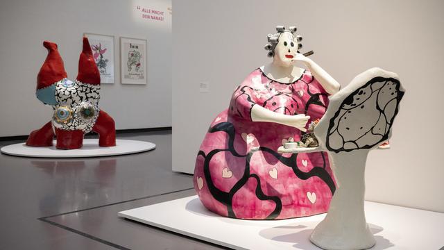 Le Kunsthaus de Zurich propose une grande rétrospective de l'oeuvre de Niki de Saint Phalle. [Keystone - Ennio Leanza]