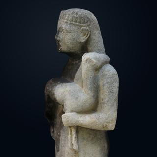 Statuette du début du VIe siècle av. J.-C. trouvée dans le sanctuaire grec d'Artémis.
ESAG
2022 [2022 - ESAG]
