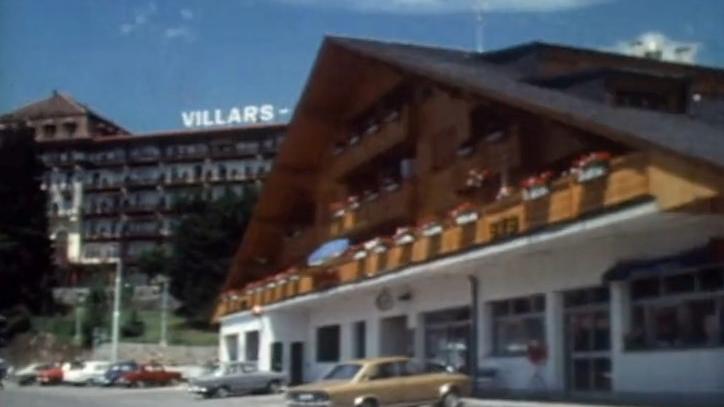 Villars-sur-Ollon en 1970. [RTS]