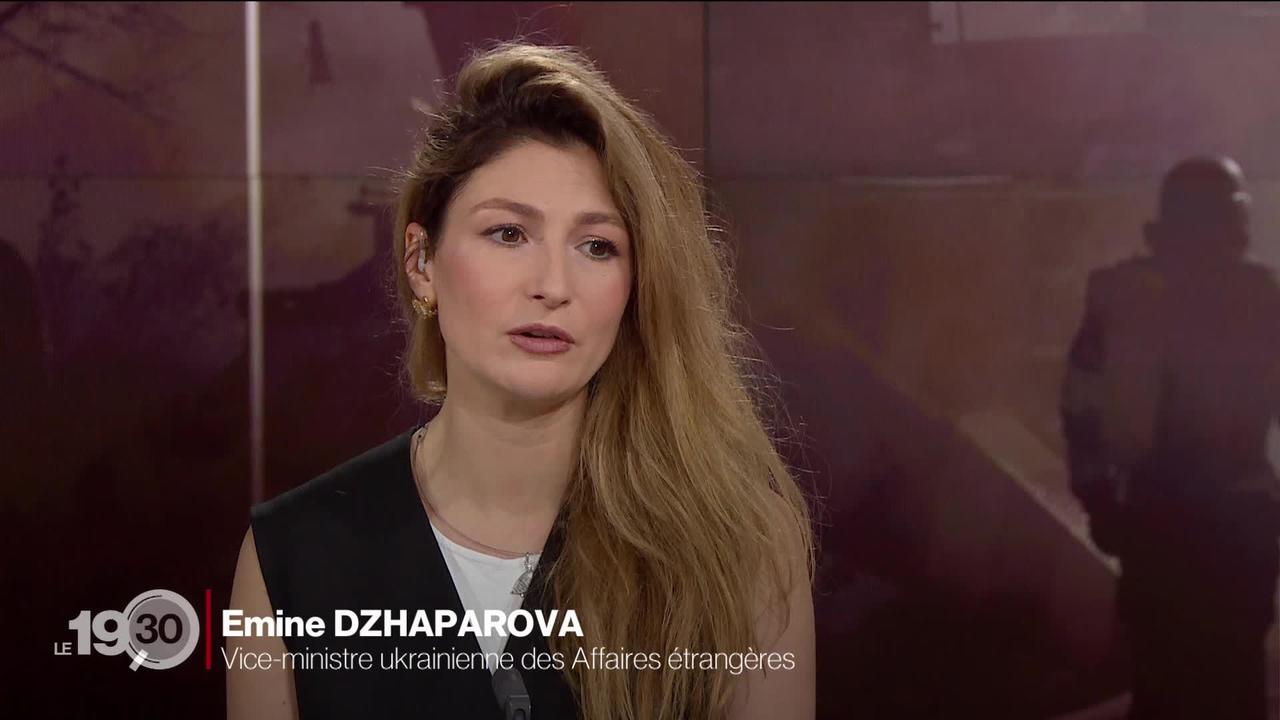 Interview d'Emine Dzhaparova, vice-ministre ukrainienne des Affaires étrangères