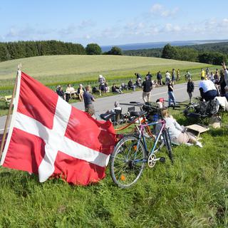 Deuxième étape du Tour de France au Danemark. [EPA - Keld Navntoft]