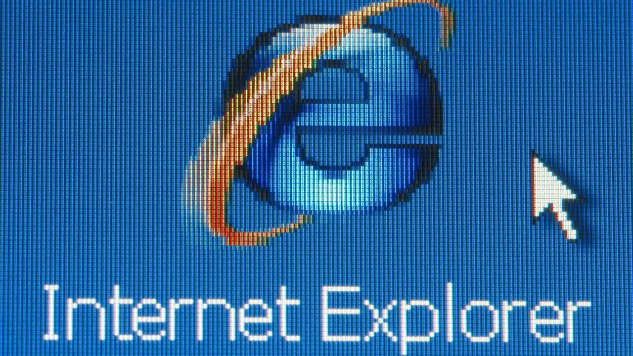 L'icône d'Internet Explorer. [Keystone - Gaetan Bally]