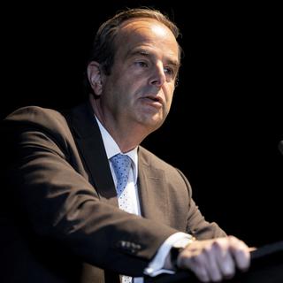 Gerhard Pfister, président du parti "Le Centre". [KEYSTONE - Christian Merz]