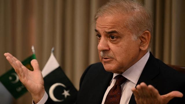 Le nouveau Premier ministre pakistanais, Shehbaz Sharif. [AFP - Aamir Qureshi]