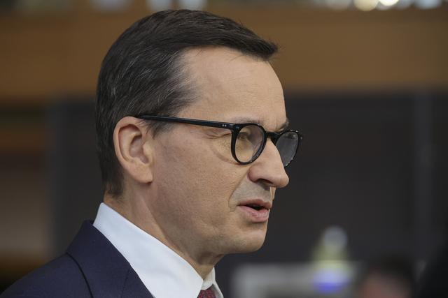 Le Premier ministre polonais Mateusz Morawiecki. [afp - Nicolas Economou / NurPhoto]