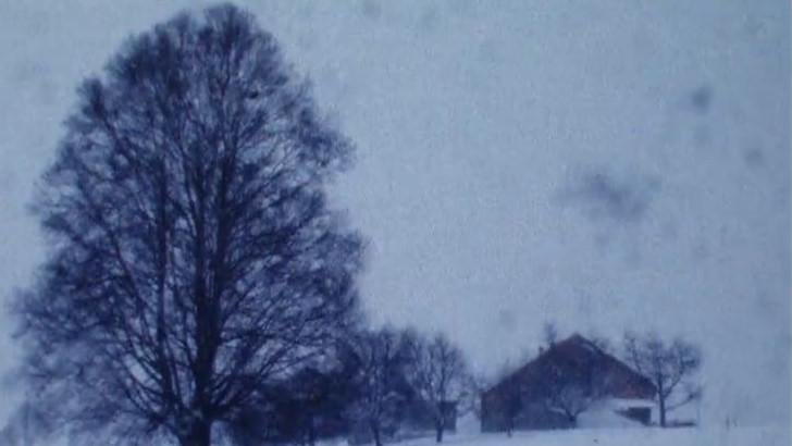 Le village de Vuisternens-devant-Romont en 1979. [RTS]