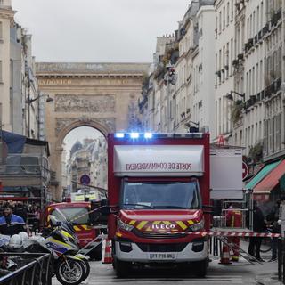 L'attaque s'est produite dans le Xe arrondissement de Paris. [Keystone - Lewis Joly]