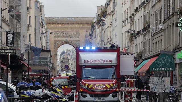 L'attaque s'est produite dans le Xe arrondissement de Paris. [Keystone - Lewis Joly]