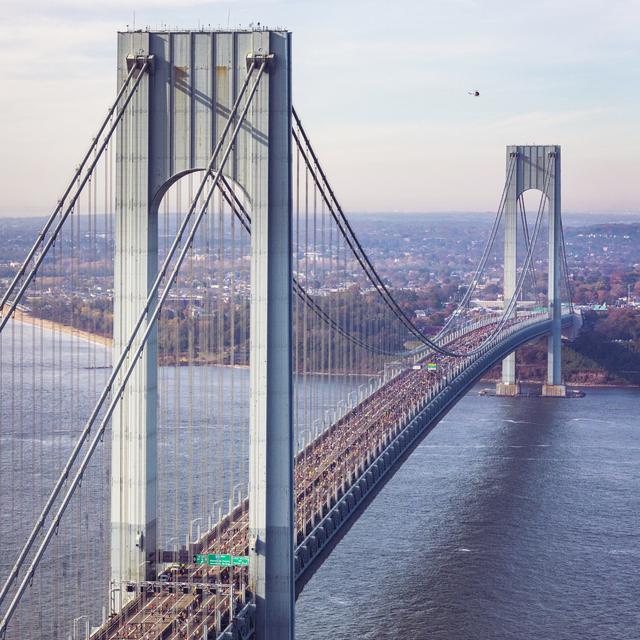 Le pont Verrazzano à New York. [AFP - Craig Fruchtman / Anadolu Agency]