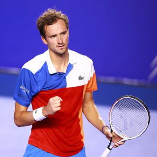 Daniil Medvedev succède à Novak Djokovic à la tête du tennis mondial. [Keystone - David Guzman]