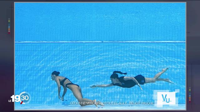 La chronique Vu est consacrée à cette nageuse de natation synchronisée sauvée in extremis de la noyade