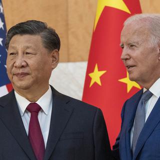 Joe Biden et Xi Jinping ont eu une discussion "sincère" sur Taïwan, l'économie et l'Ukraine. [AP Photo - Alex Brando]
