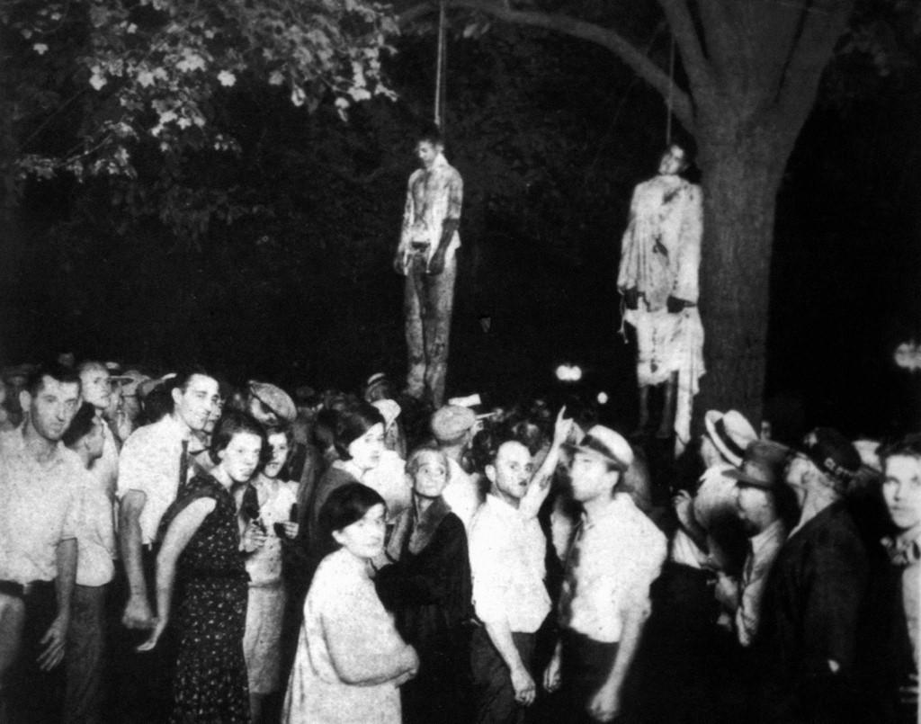 Deux hommes noirs lynchés dans l'Indiana en 1930. [Photo12/AFP]