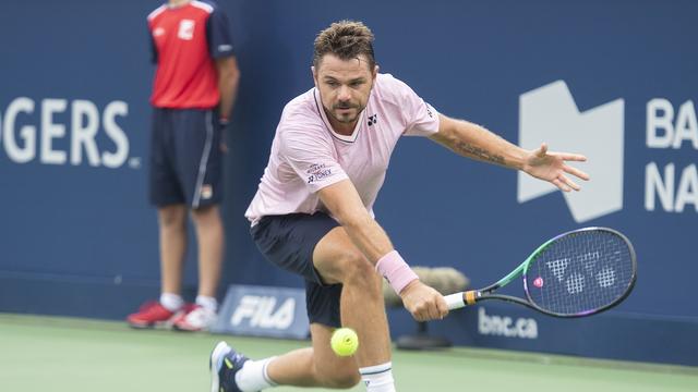 Wawrinka était pourtant très bien entré dans son match. [Graham Hughes]