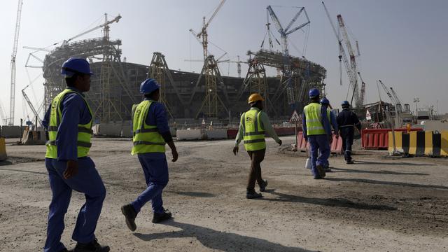 Le Qatar dit non aux ONG qui exigeaient qu'un fonds d'indemnisation soit créé pour les ouvriers blessés ou tués. [Hassan Ammar]