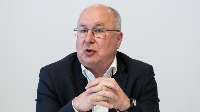 Le conseiller national vaudois Pierre-Yves Maillard souhaite briguer un siège au Conseil des Etats lors des élections fédérales de 2023. [Keystone - Peter Schneider]